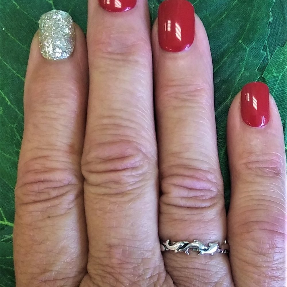 Dancing Dolphin ring - Picture 3 of 4